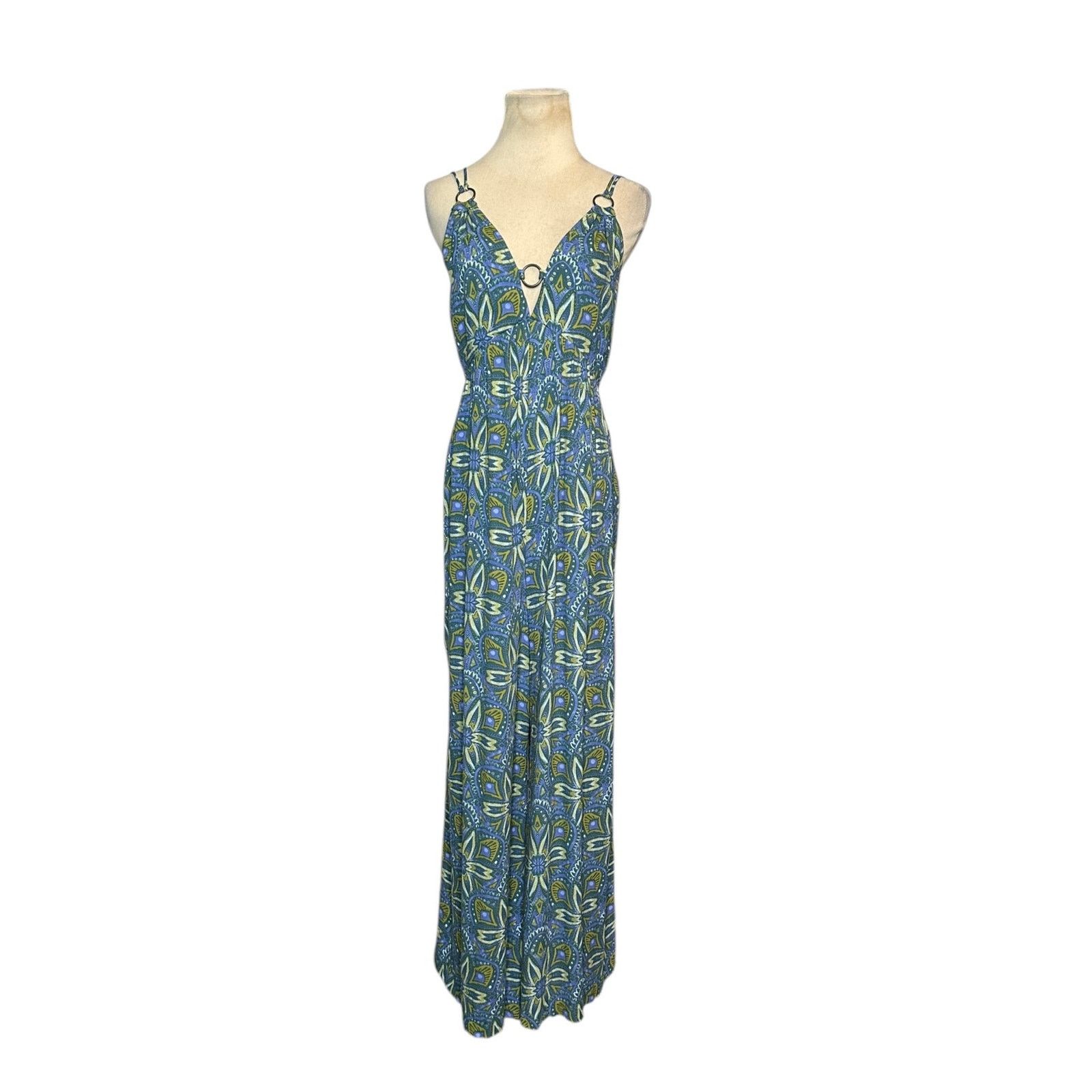 Free People Free People Hard Days Floral Sleeveless Jumpsuit Small Size 27" / US 4 / IT 40 - 1 Thumbnail