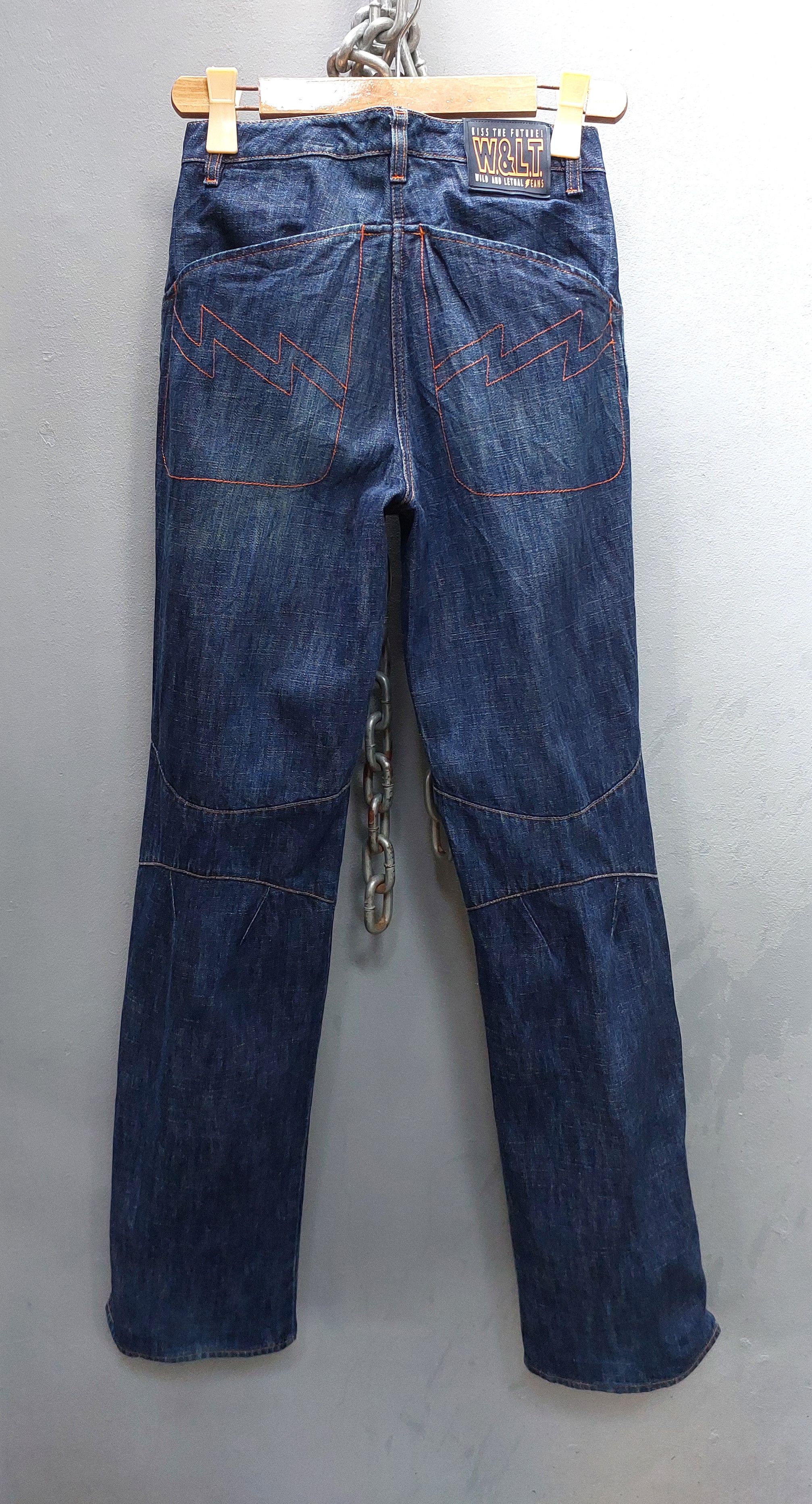 Walter Van Beirendonck W&LT (Wild and Lethal Trash) Denim Jeans Size US 27 - 8 Thumbnail