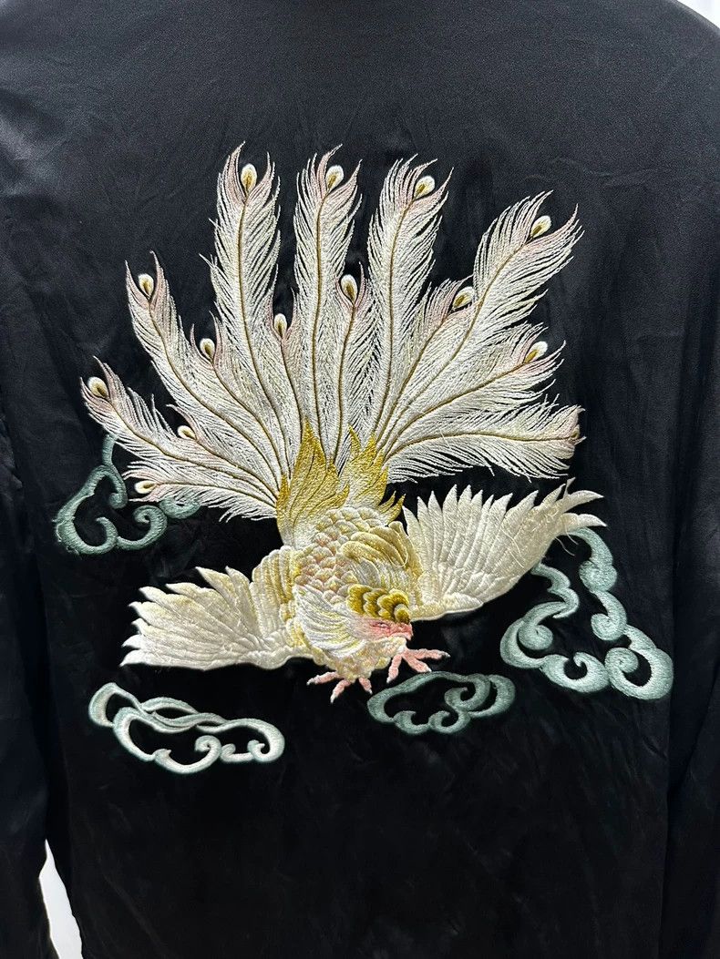 Y's for Men Y's For Men size os 80s Mount Fuji Phoenix Silk Jacket Size US M / EU 48-50 / 2 - 4 Thumbnail