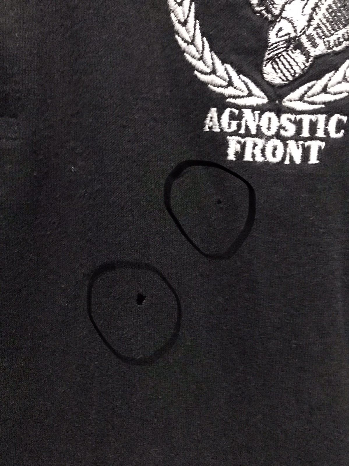 Band Tees Agnostic Front Polo Shirt Embroidery Band Size US M / EU 48-50 / 2 - 5 Thumbnail