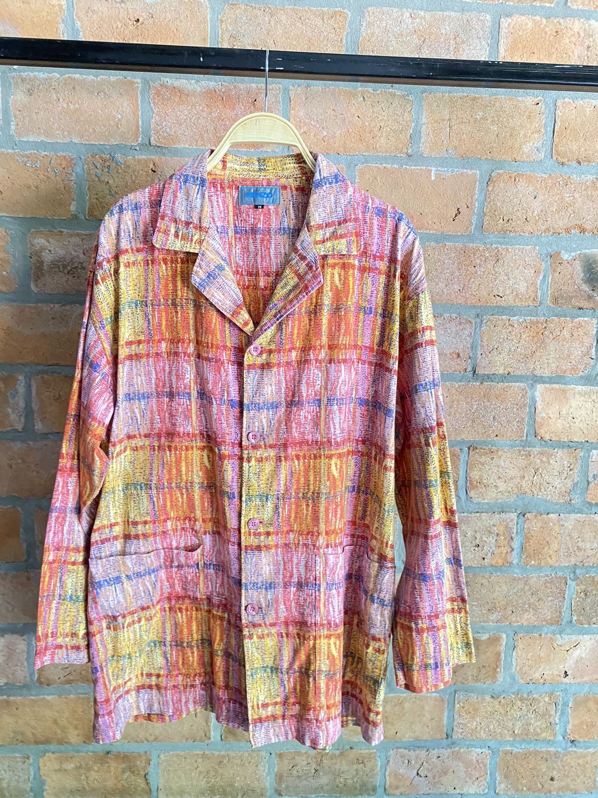 Kenzo KENZO multicolor printed shirt Size US M / EU 48-50 / 2 - 10 Thumbnail