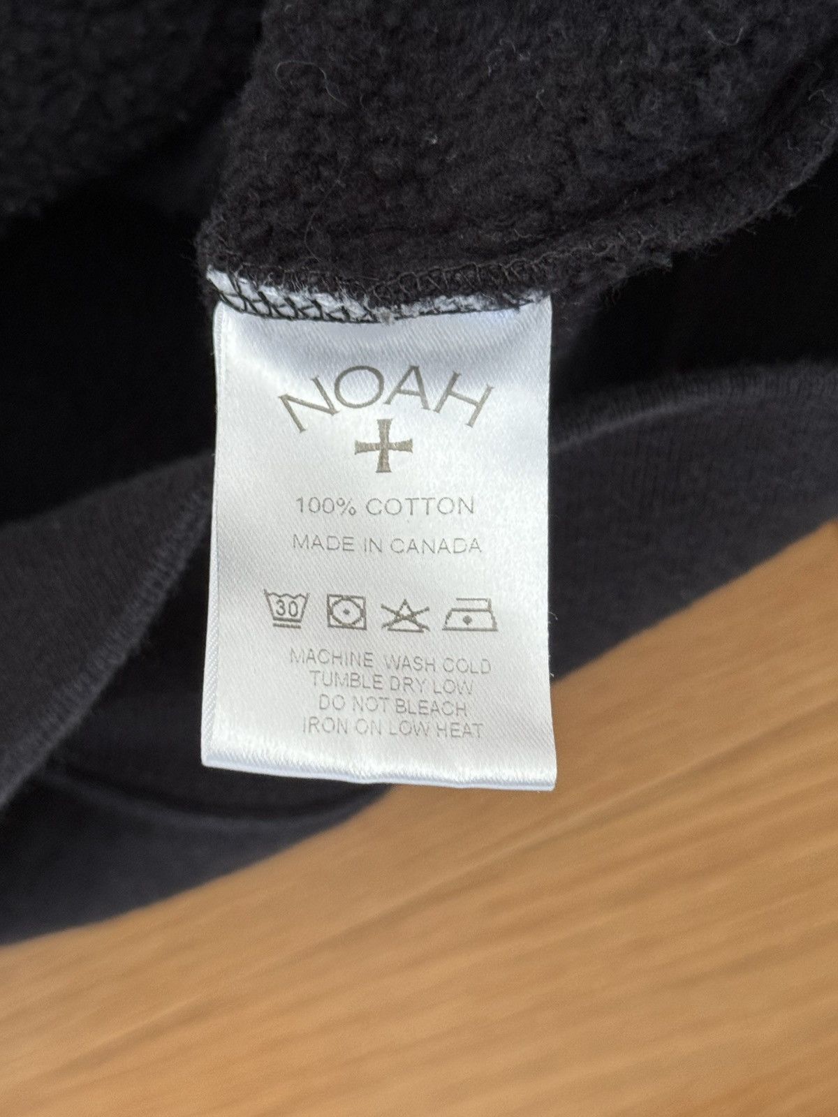 Noah Noah logo zip hoodie black Size US L / EU 52-54 / 3 - 4 Thumbnail