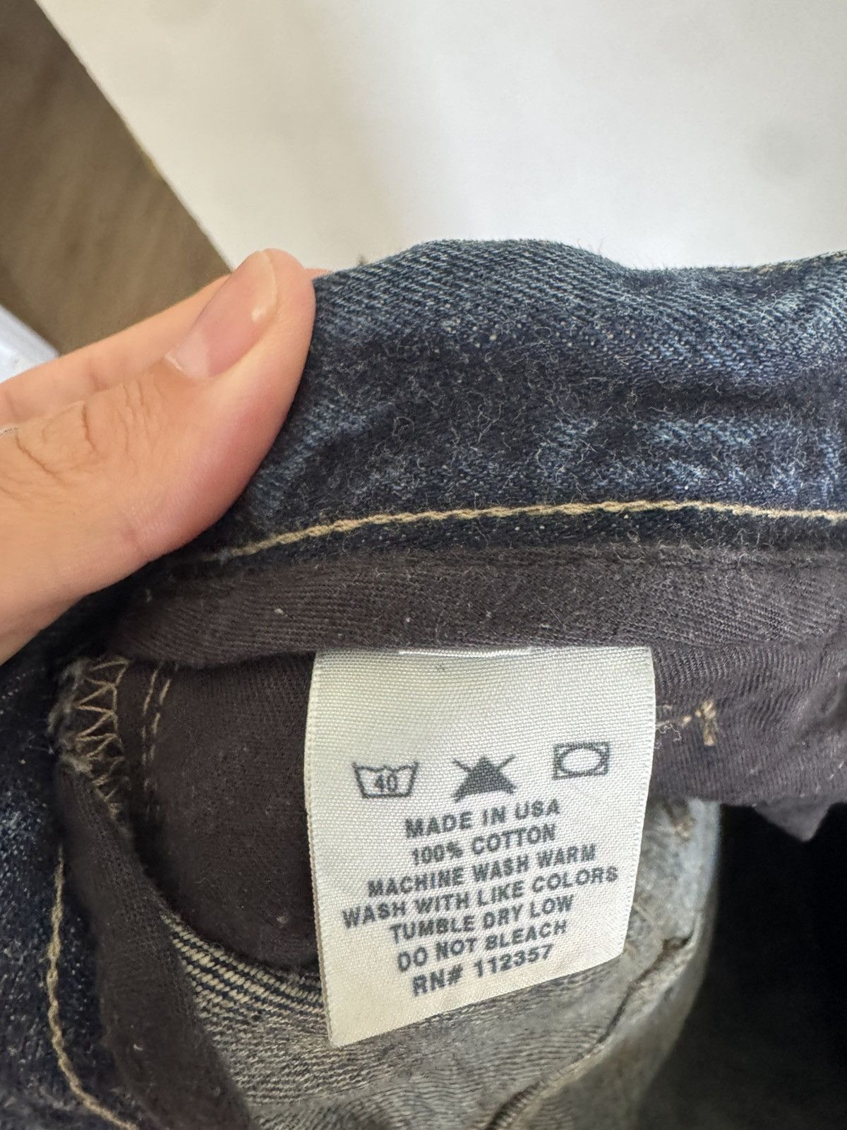 Rick Owens Slab Denim Size US 34 / EU 50 - 6 Thumbnail