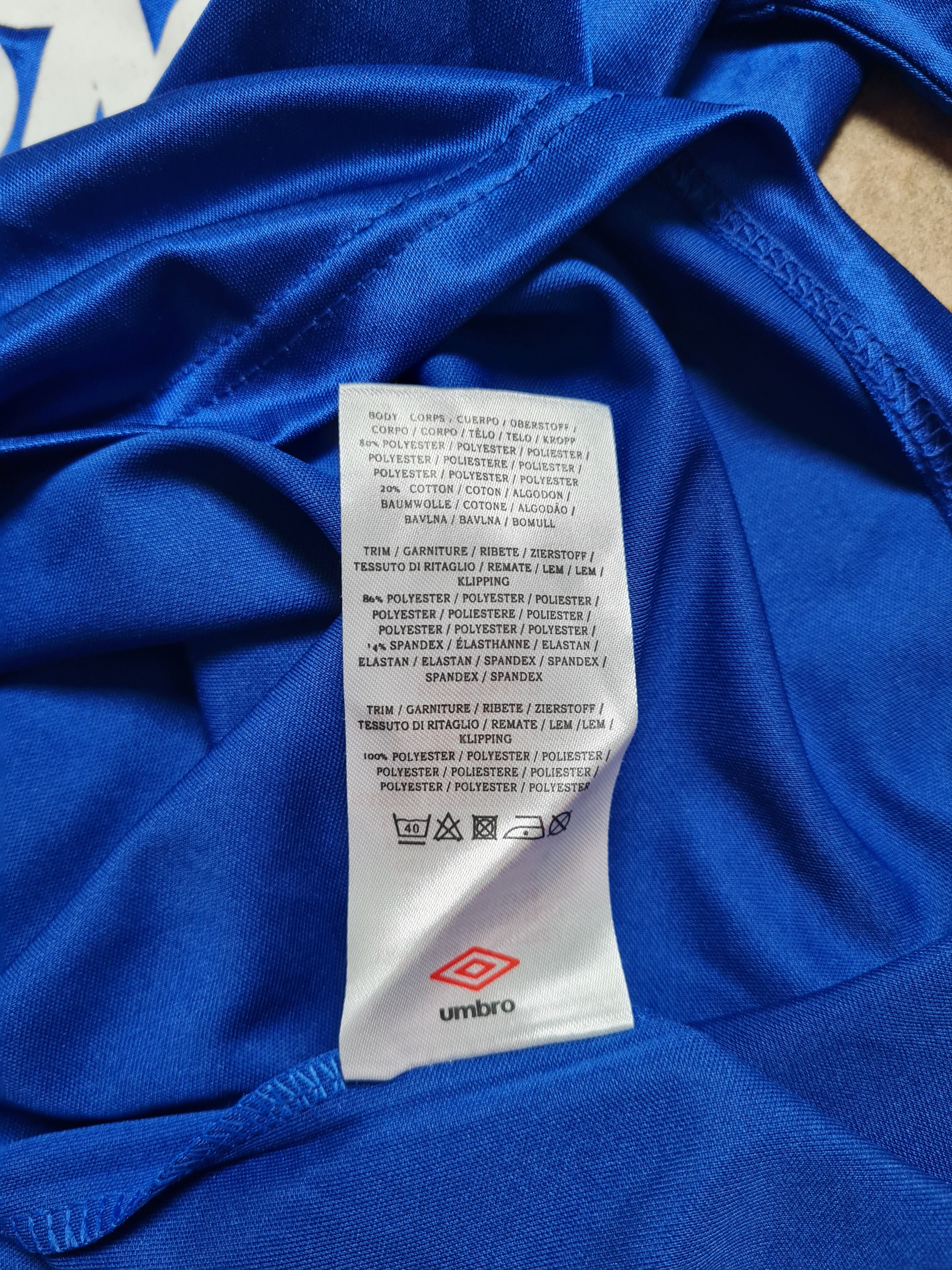 Umbro RETRO REPLICA FC RANGERS GLASGOW 1986/1987 FOOTBALL SOCCER Size US L / EU 52-54 / 3 - 10 Thumbnail