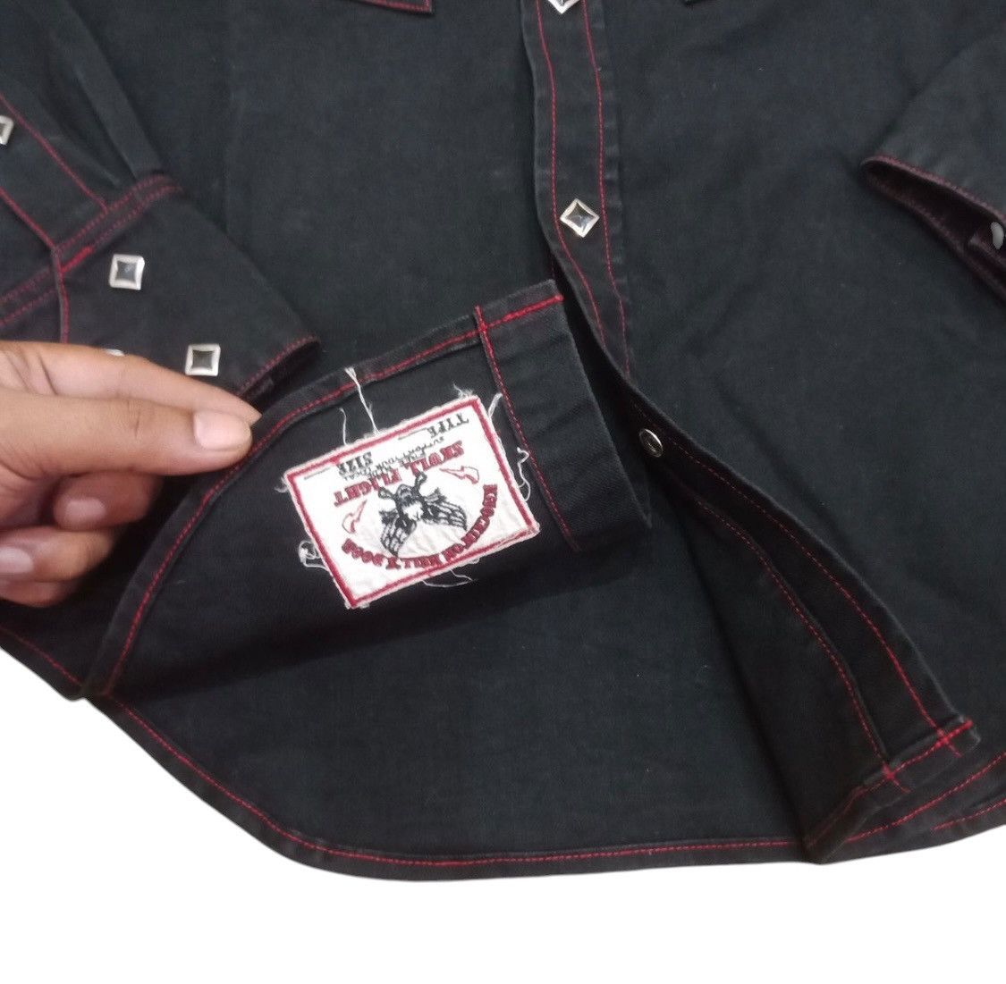 If Six Was Nine × Japanese Brand × Seditionaries Vtg Skull Flight Size US S / EU 44-46 / 1 - 7 Thumbnail