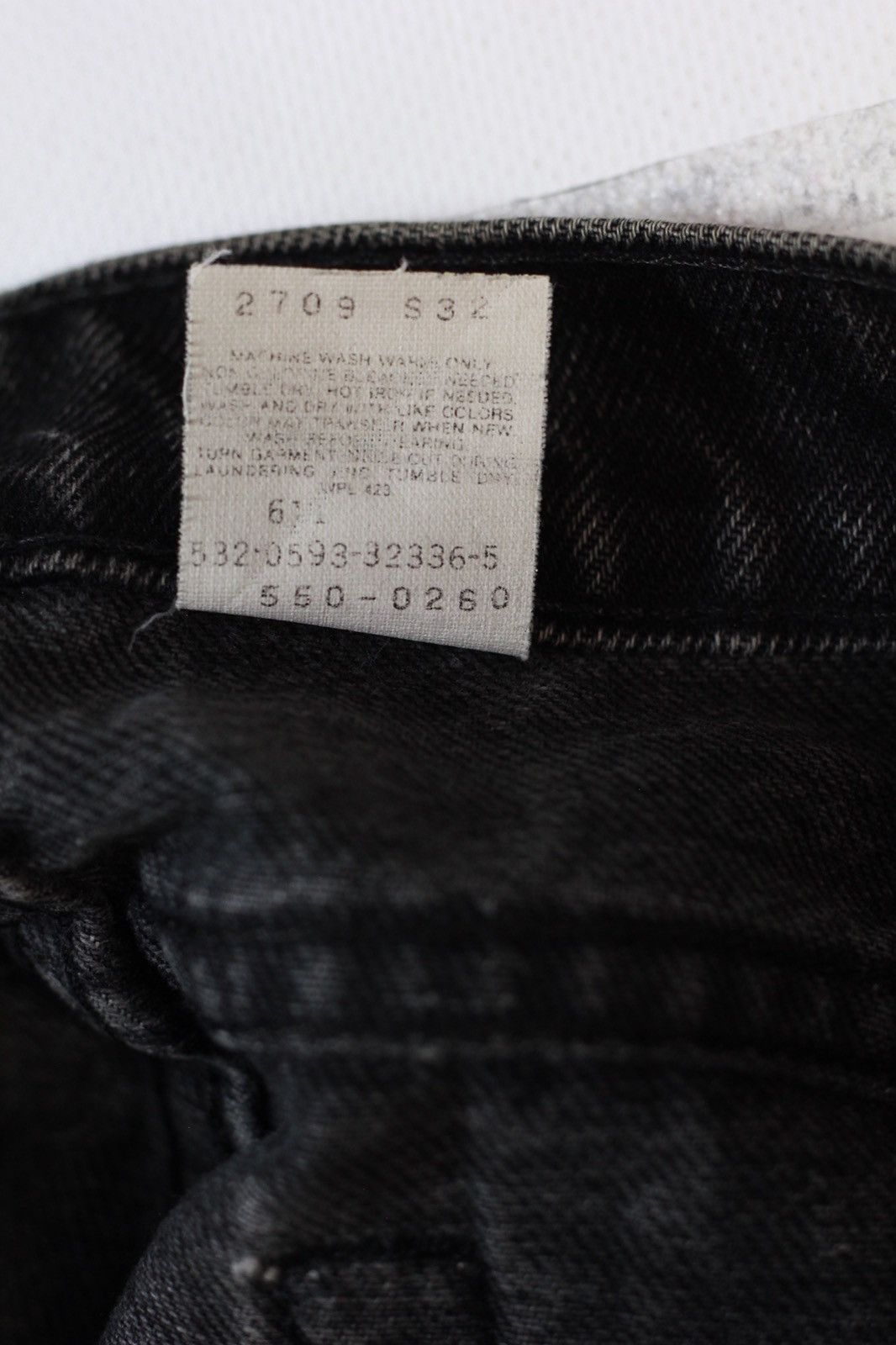 Levi's Vintage Clothing Vintage 1993 Levi’s 550 Denim Pants Made in the USA Size US 36 / EU 52 - 9 Thumbnail