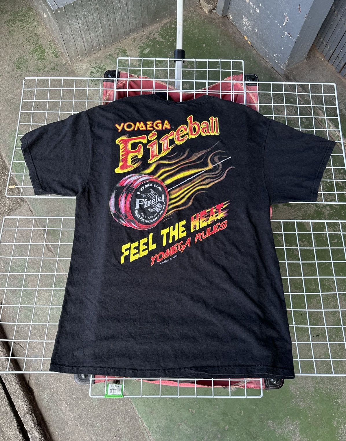 Japanese Brand × Vintage Vintage YOMEGA Fireball 1998s Size US XL / EU 56 / 4 - 1 Thumbnail