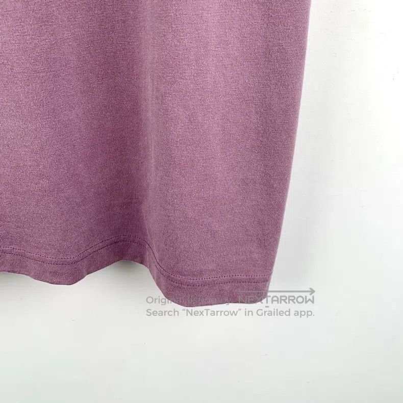 Balenciaga Balenciaga Purple Aged Hole Logo Print Cotton Crewneck Sho Size US S / EU 44-46 / 1 - 5 Thumbnail