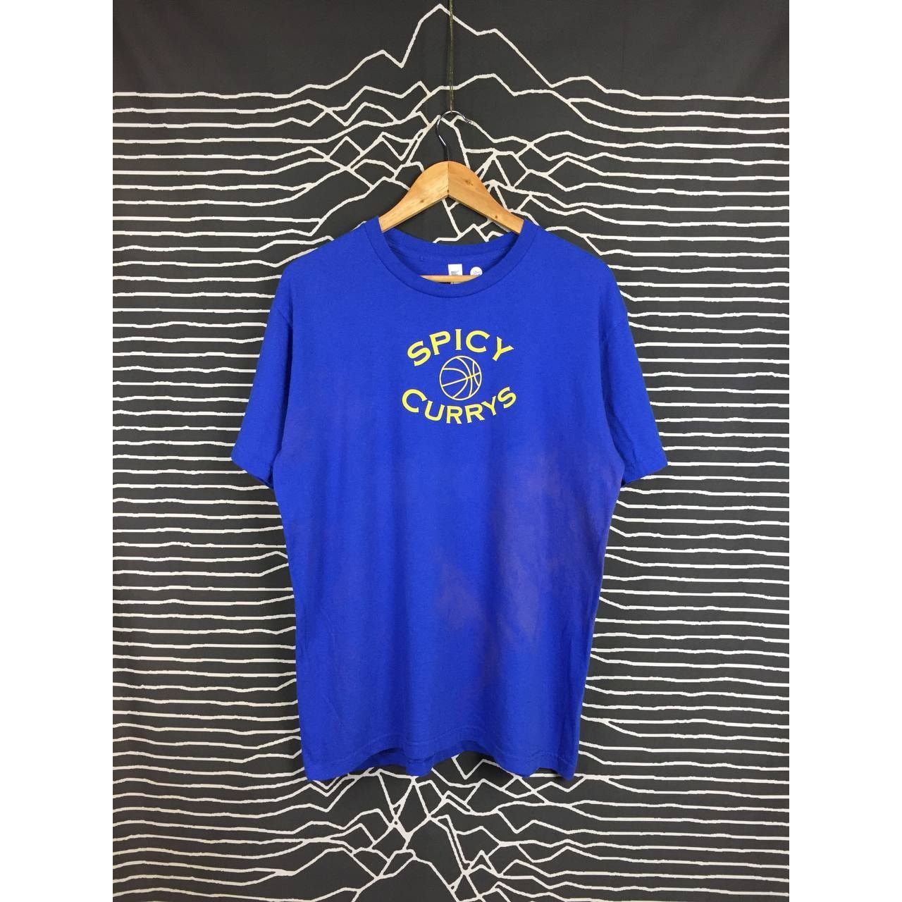 American Apparel Spicy Currys Hoopfest 2017 Steph Curry Basketball Parody Tee Size US L / EU 52-54 / 3 - 2 Thumbnail