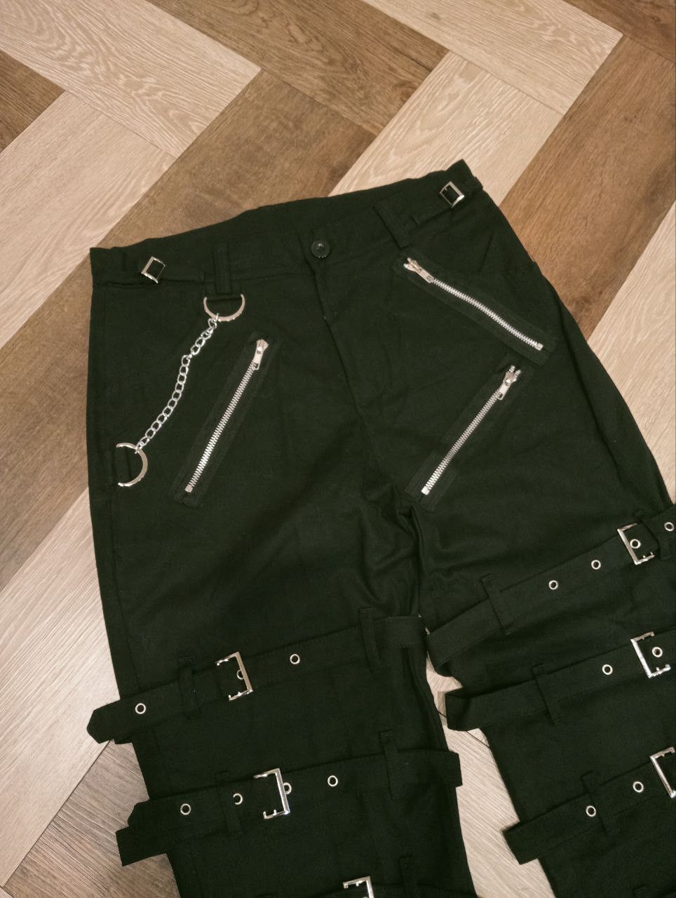Seditionaries AOWOFS JAPAN BONDAGE PANTS - SIZE 30 Size US 30 / EU 46 - 4 Thumbnail