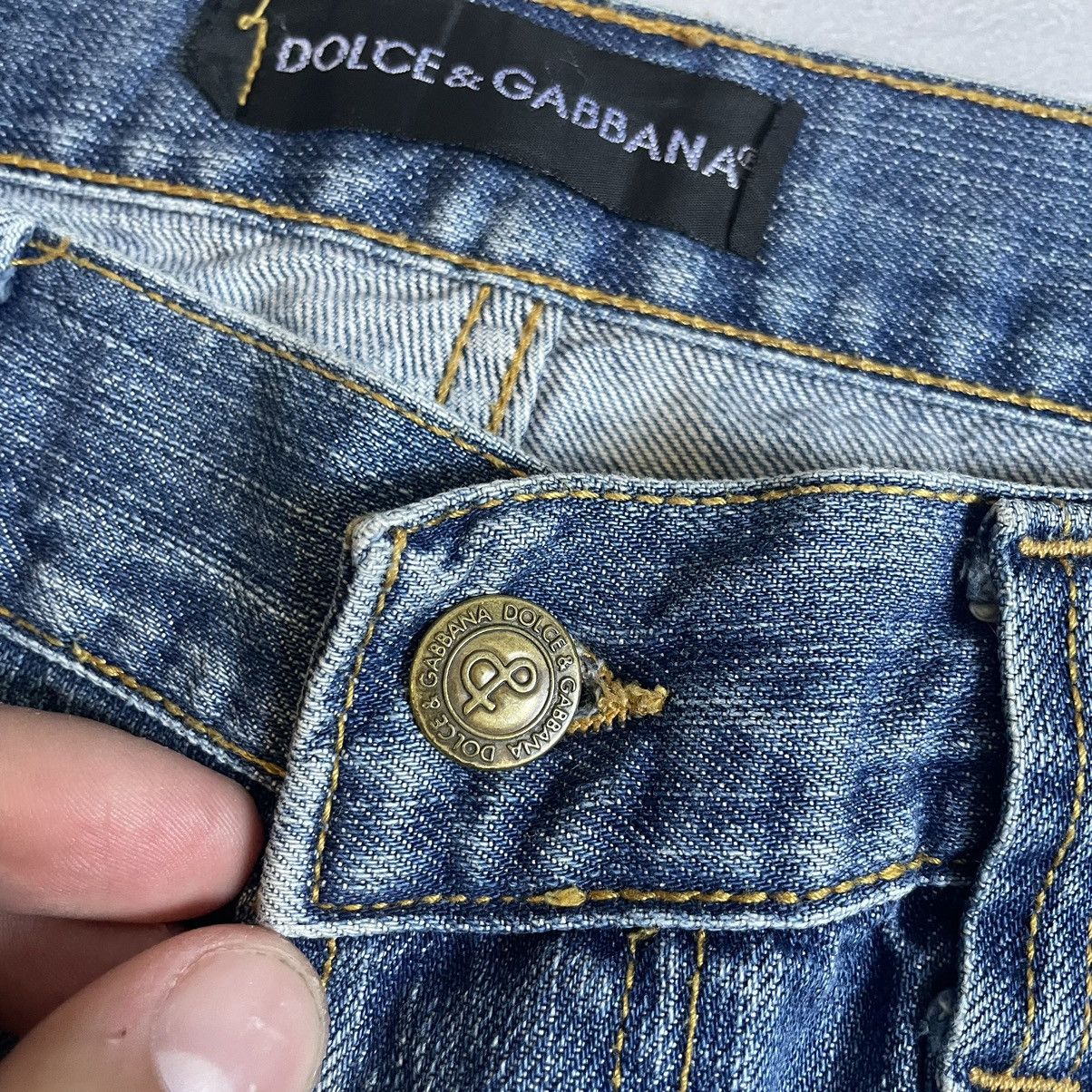 Dolce & Gabbana Dolce Gabbana Vintage Denim Jeans 90s Size US 34 / EU 50 - 9 Thumbnail