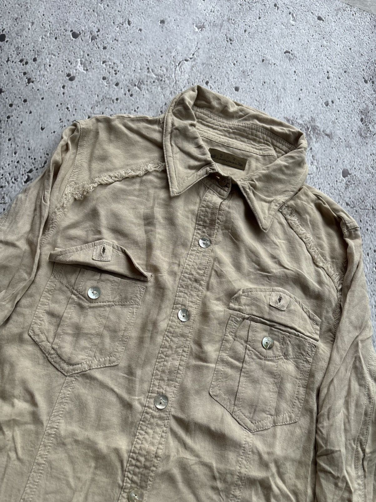 GOA GOA Distressed Lgb Style Shirt Size US M / EU 48-50 / 2 - 5 Thumbnail