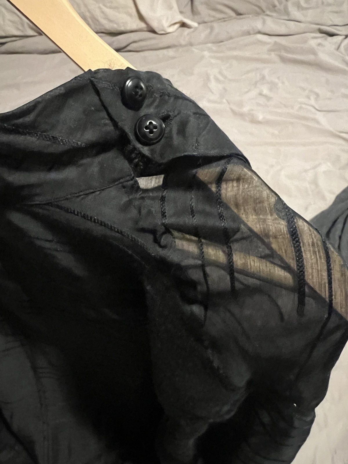 Rick Owens NWT F/W13 “Plinth” Megacowl Runway Silk Blend Shirt Size US XL / EU 56 / 4 - 4 Thumbnail
