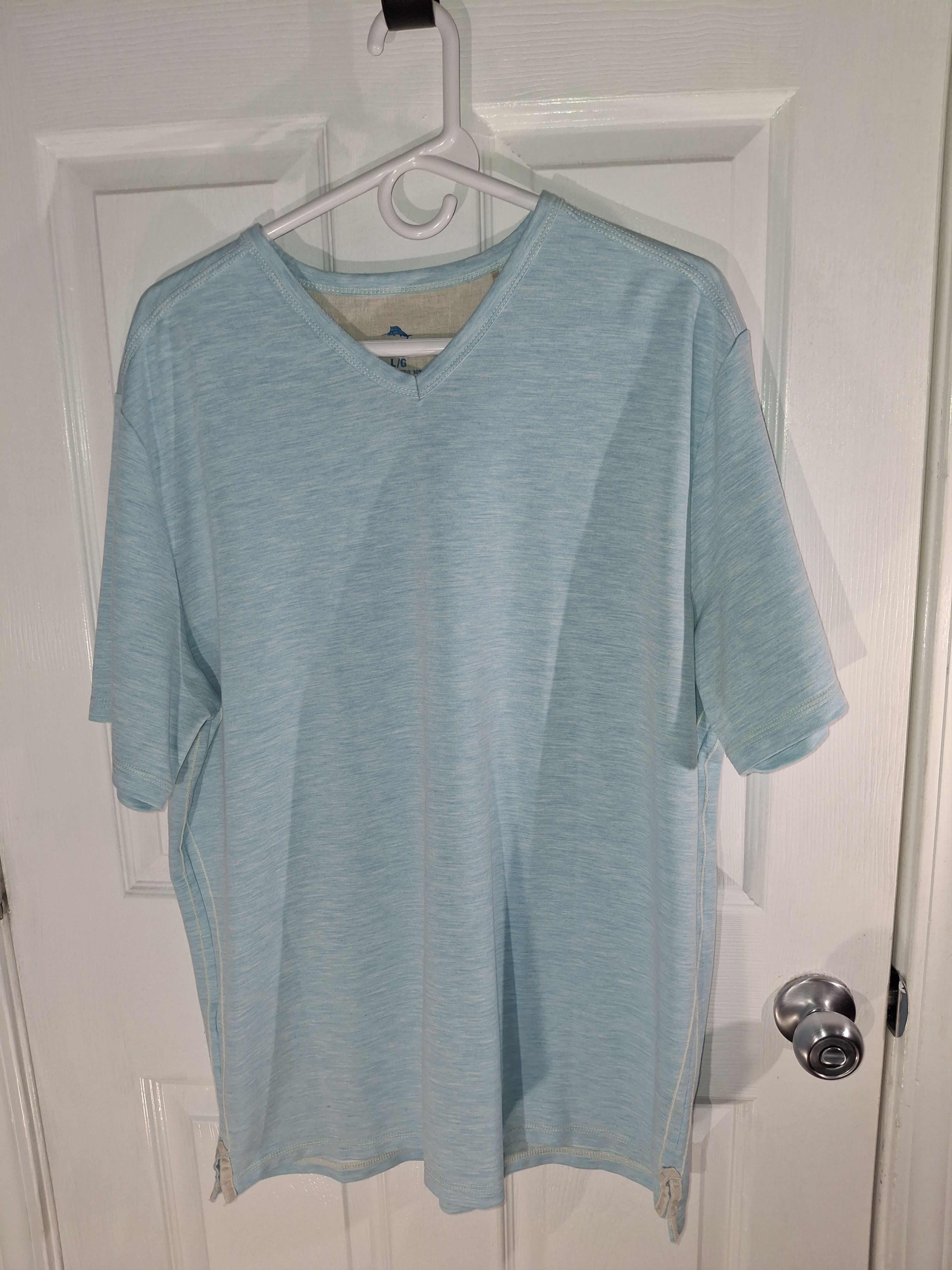 Tommy Bahama Tommy Bahama New Costa V-Neck T-Shirt Blue Size US L / EU 52-54 / 3 - 1 Thumbnail