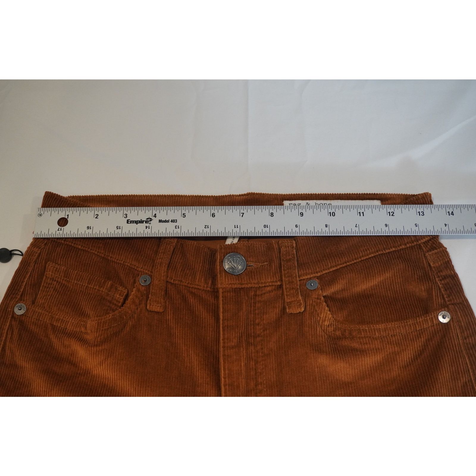 Rag & Bone rag & bone “The Peyton” Mid-Rise Bootcut Corduroy Pants Size 24" / US 00 / IT 34 - 6 Thumbnail