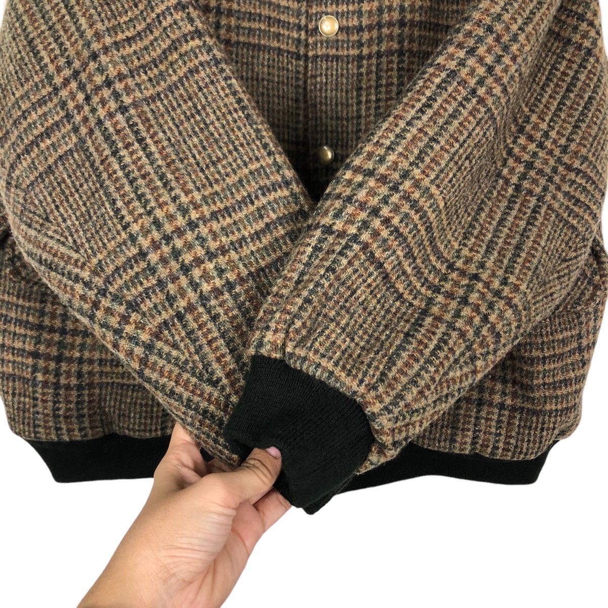 Japanese Brand 🔥Vintage Bomber Jacket Lemifa Tartan Design Issey Miyake Size US M / EU 48-50 / 2 - 15 Thumbnail