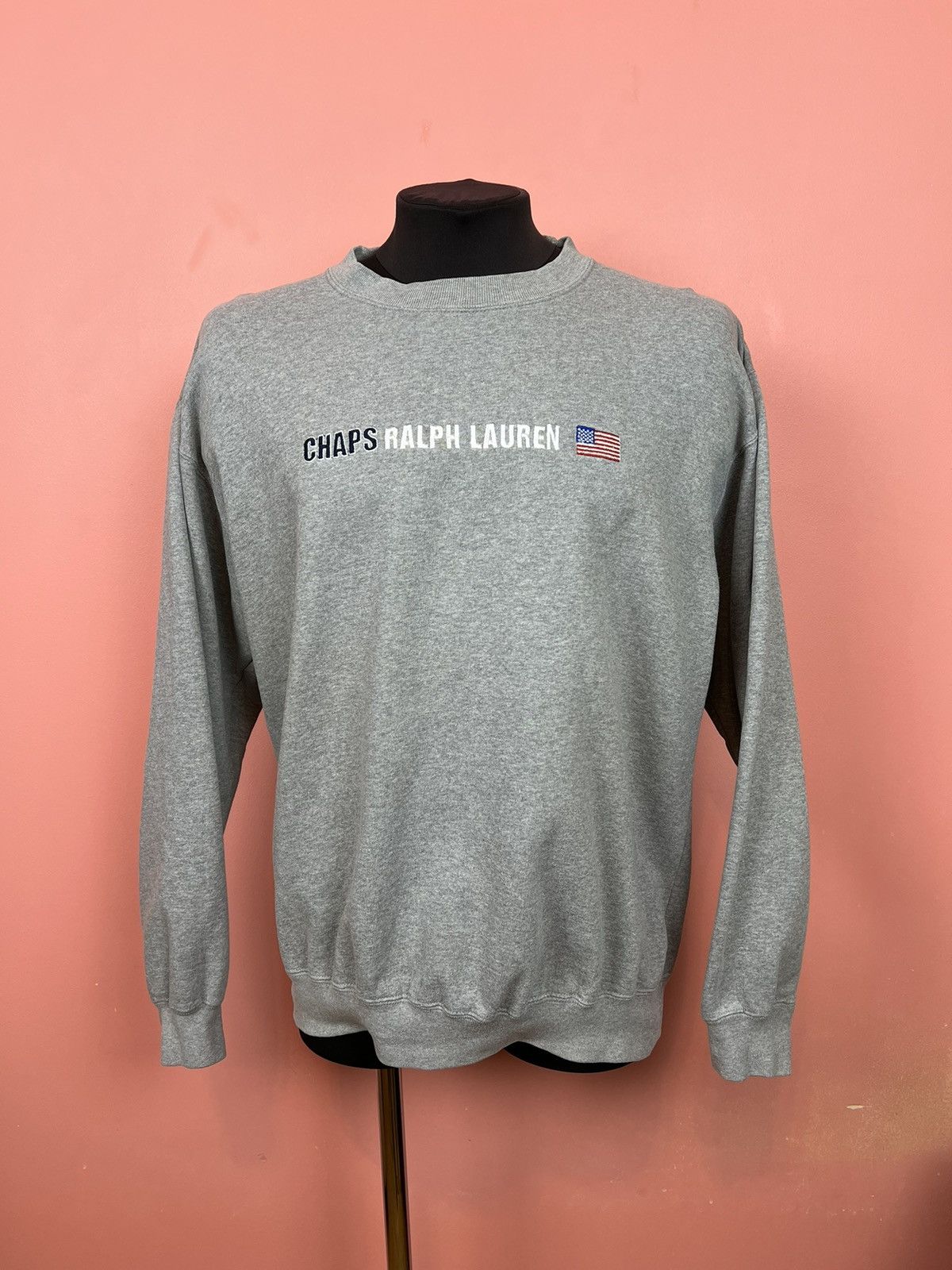 Chaps Polo ralph Lauren chaps sweatshirt oversized vintage Size US L / EU 52-54 / 3 - 1 Thumbnail