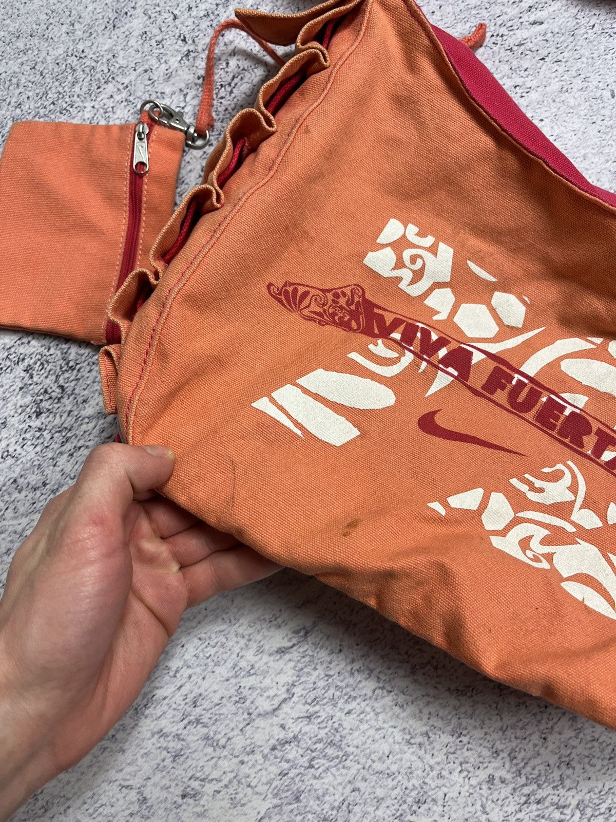Nike Nike Vintage 00’s Y2k Shoulder Sling Bag Swoosh Hype Rare Size ONE SIZE - 6 Thumbnail