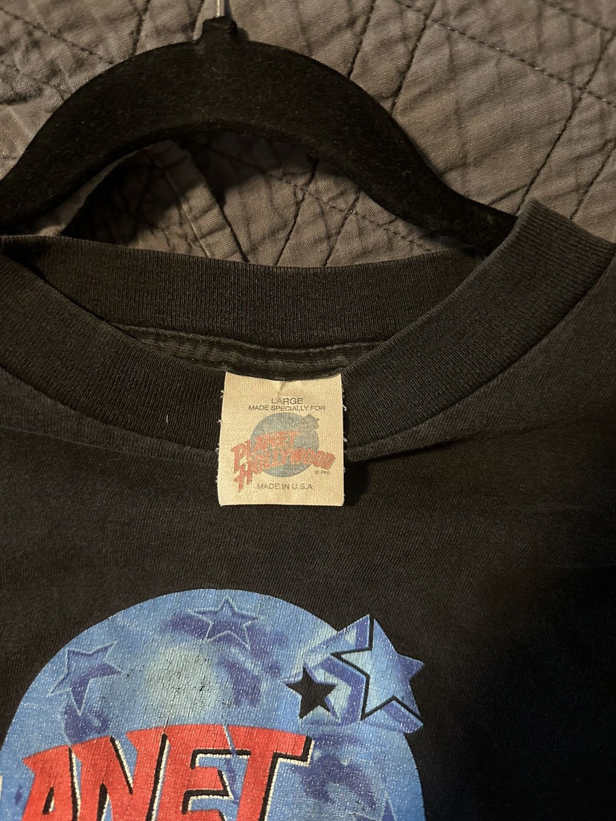 Vintage Vintage Planet Hollywood T Shirt Size US L / EU 52-54 / 3 - 2 Thumbnail
