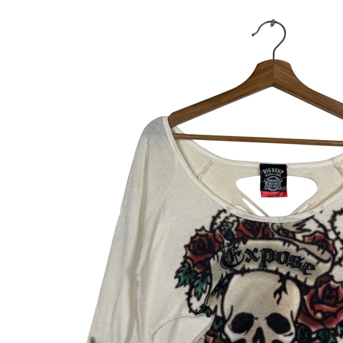 Dig Deep Japanese Brand Dig Deep Skull Punk Tee Size L / US 10 / IT 46 - 6 Thumbnail
