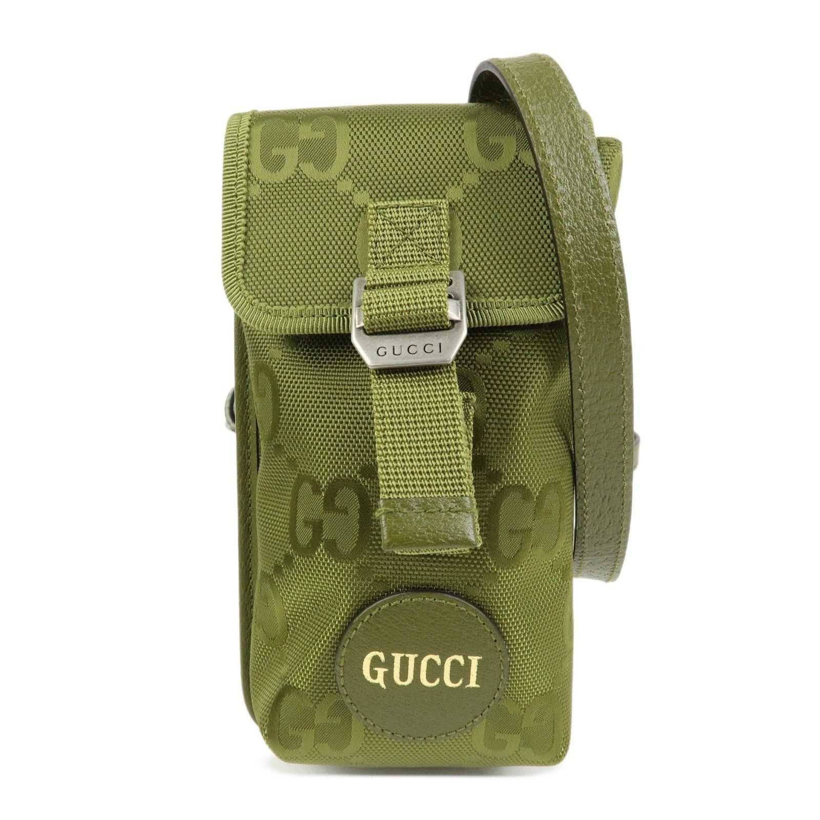 Gucci Gucci Off The Grid Nylon Crossbody Bag Green Size ONE SIZE - 1 Thumbnail