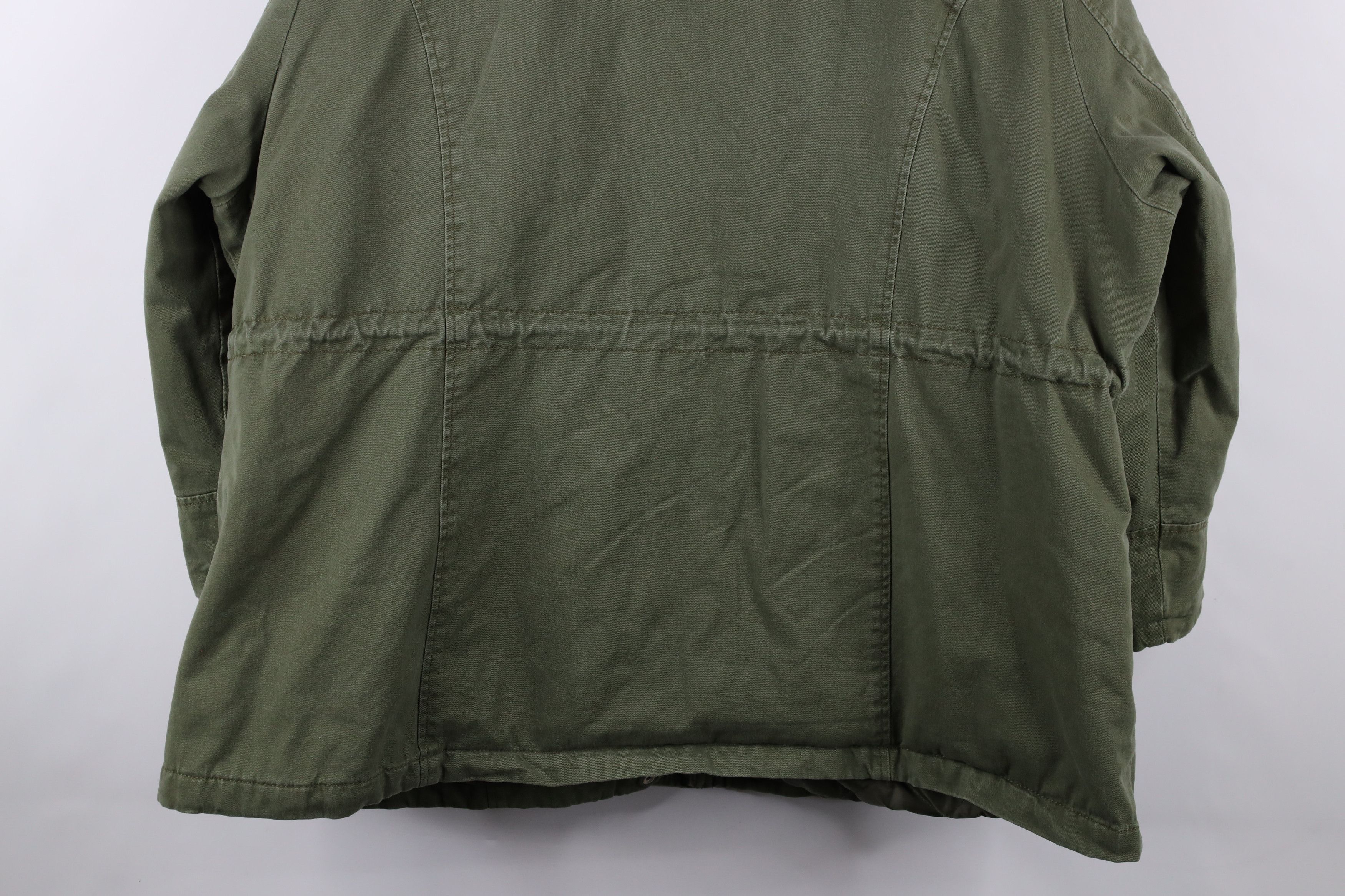 Vintage Vintage 90s Streetwear Military Quilted Hooded Field Jacket Size 3XL / US 20-22 - 12 Thumbnail