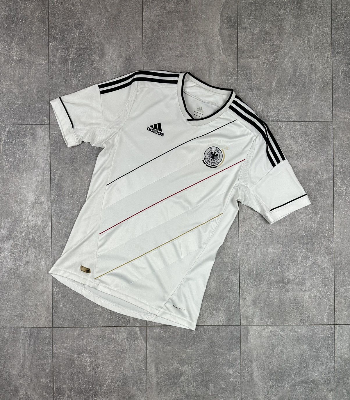 Adidas Adidas Deutscher Fussball Bund Home Soccer Football jersey Size US S / EU 44-46 / 1 - 1 Thumbnail