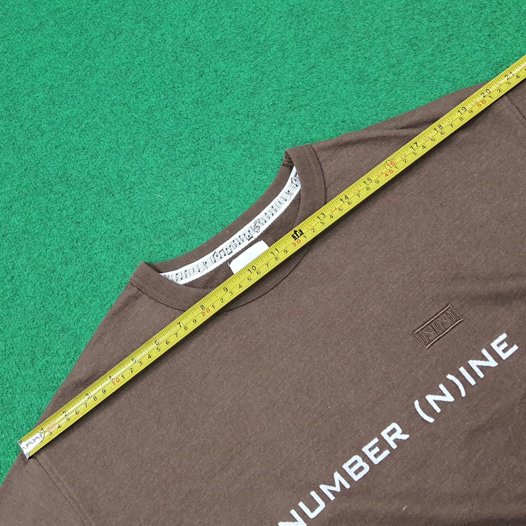 Number (N)ine Vintage Number Nine Studious Japan Tshirt C285N43 Size US M / EU 48-50 / 2 - 9 Thumbnail