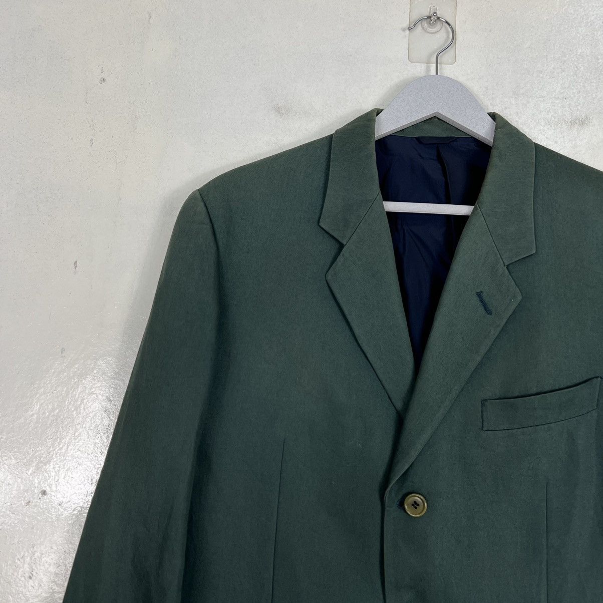 Romeo Gigli 🔥 ROMEO GIGLI MOLESKIN BLAZER JACKET Size US M / EU 48-50 / 2 - 7 Thumbnail