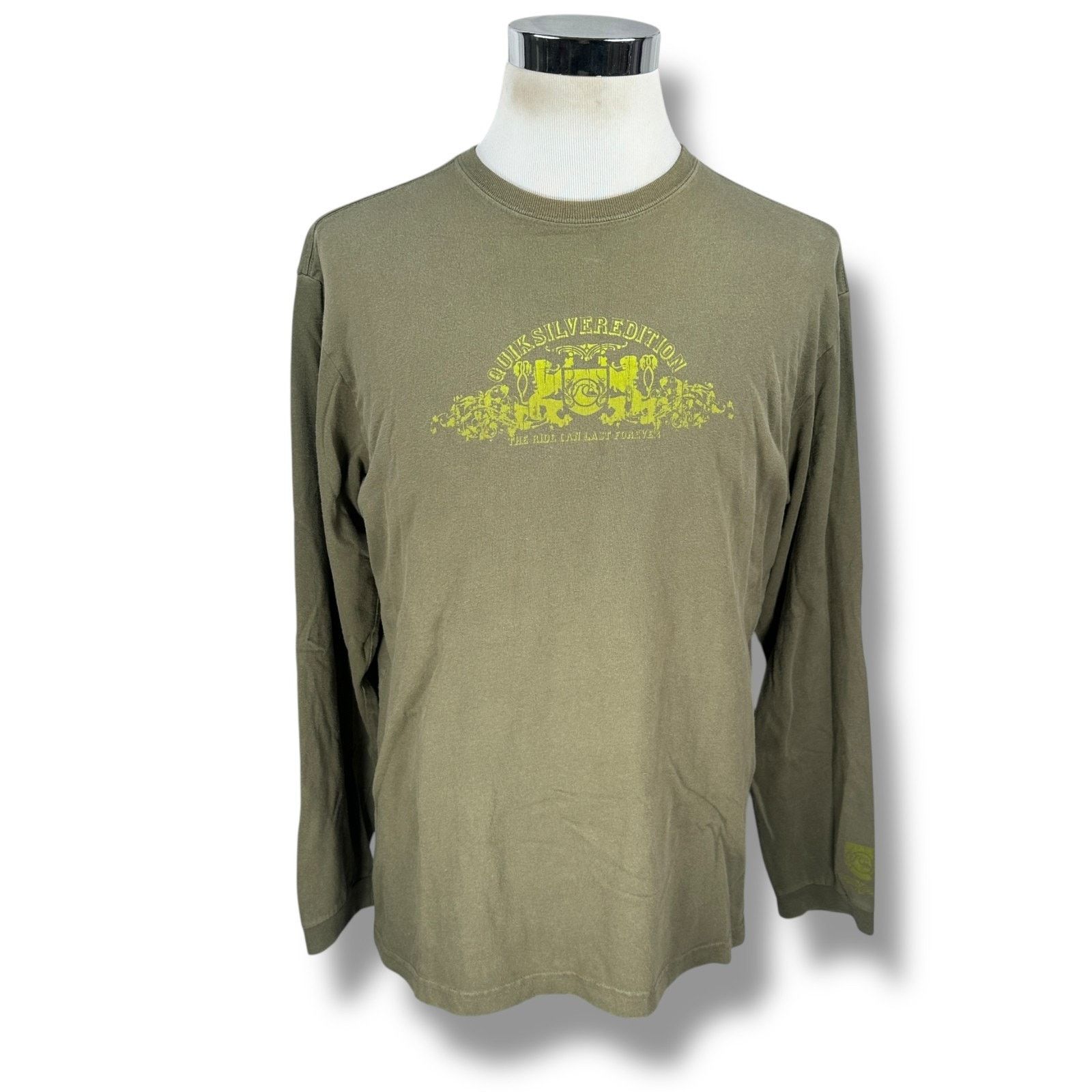 Quiksilver Vintage Quiksilver Edition T-Shirt Men’s Large Green Surfer Size US L / EU 52-54 / 3 - 1 Thumbnail
