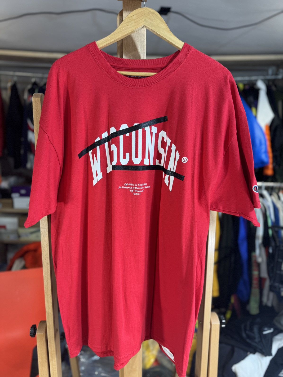 Off-White 🧀RARE🧀 OFF—-White x Wisconsin NEW Size US XXL / EU 58 / 5 - 9 Thumbnail