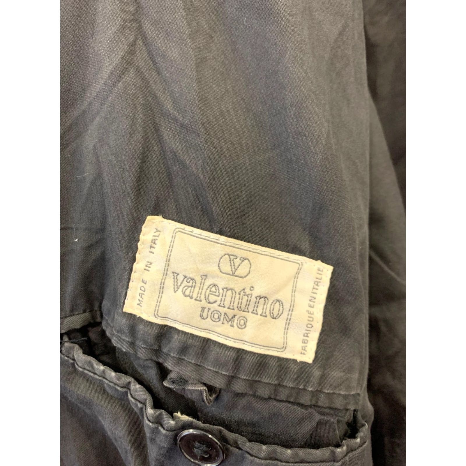 Valentino Valentino Uomo Navy Blue Wool Bomber Jacket XL Men Vintage Made in Italy Size US XL / EU 56 / 4 - 3 Thumbnail