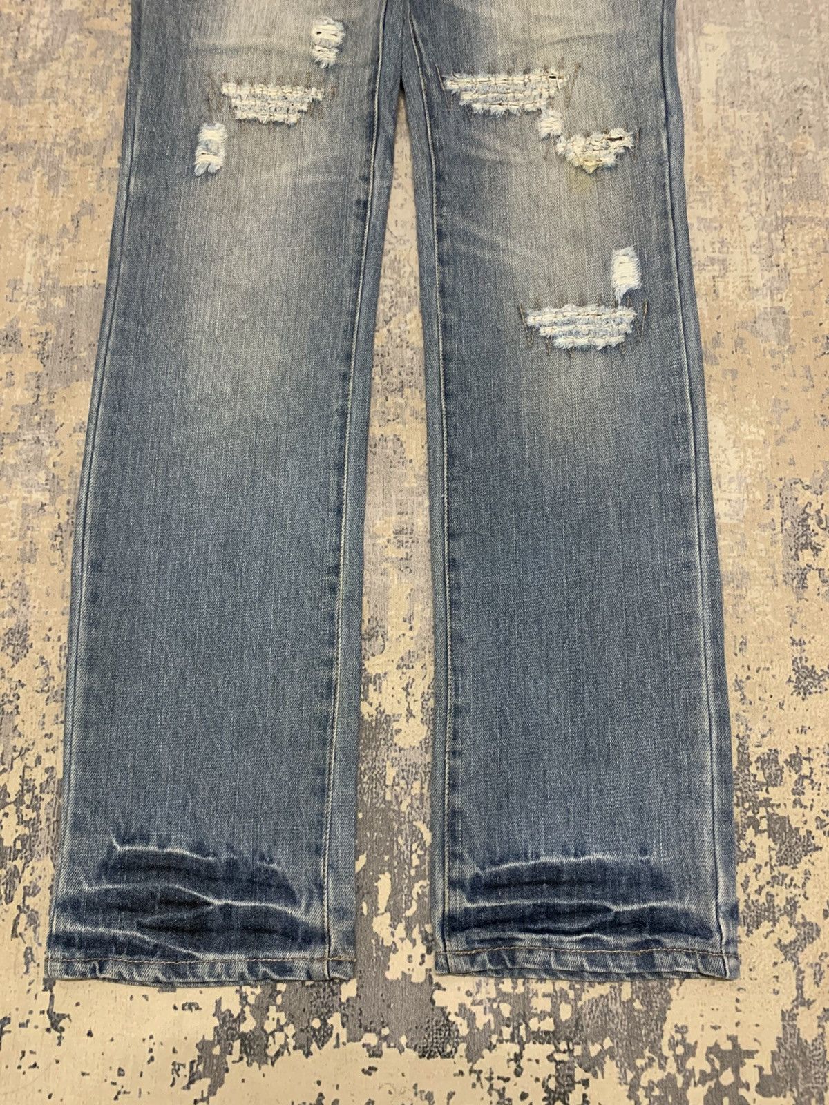 Japanese Brand Zerosail Japanese Brand Double Waist Punk Denim Size US 32 / EU 48 - 4 Thumbnail