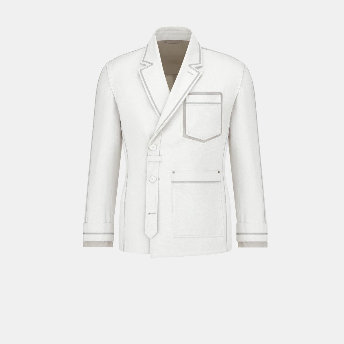 Dior o1bcso1str1224 Gardener's Jacket in White Size US M / EU 48-50 / 2 - 1 Thumbnail