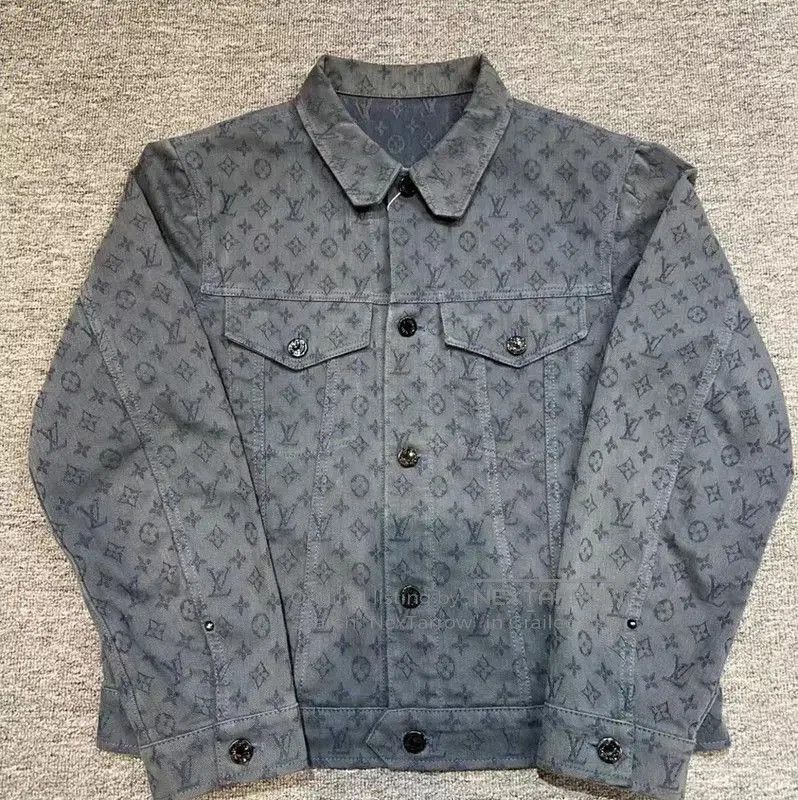 Louis Vuitton Louis Vuitton Denim Jacket in Blue . Size US M / EU 48-50 / 2 - 1 Thumbnail