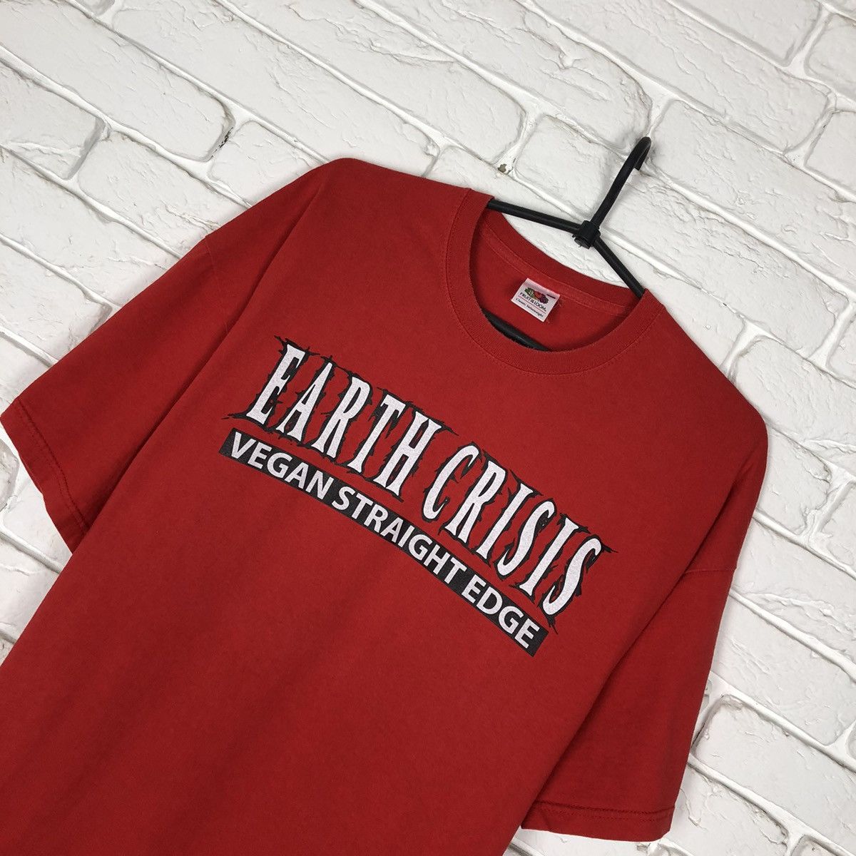 Band Tees Earth Crisis 90’s hardcore vintage tee t shirt Size US XL / EU 56 / 4 - 2 Thumbnail