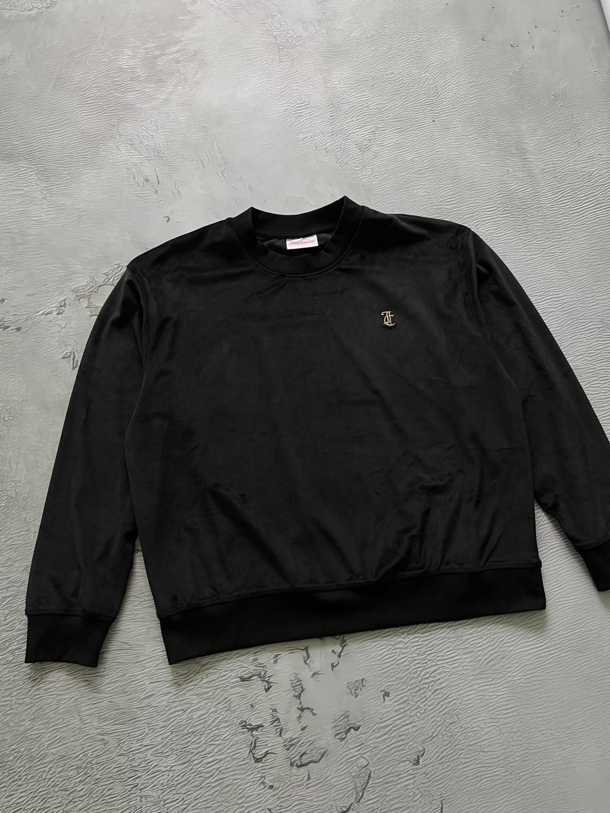 Juicy Couture Juicy Couture Sport Velure Sweatshirt Women Black Size XL / US 12-14 / IT 48-50 - 2 Thumbnail
