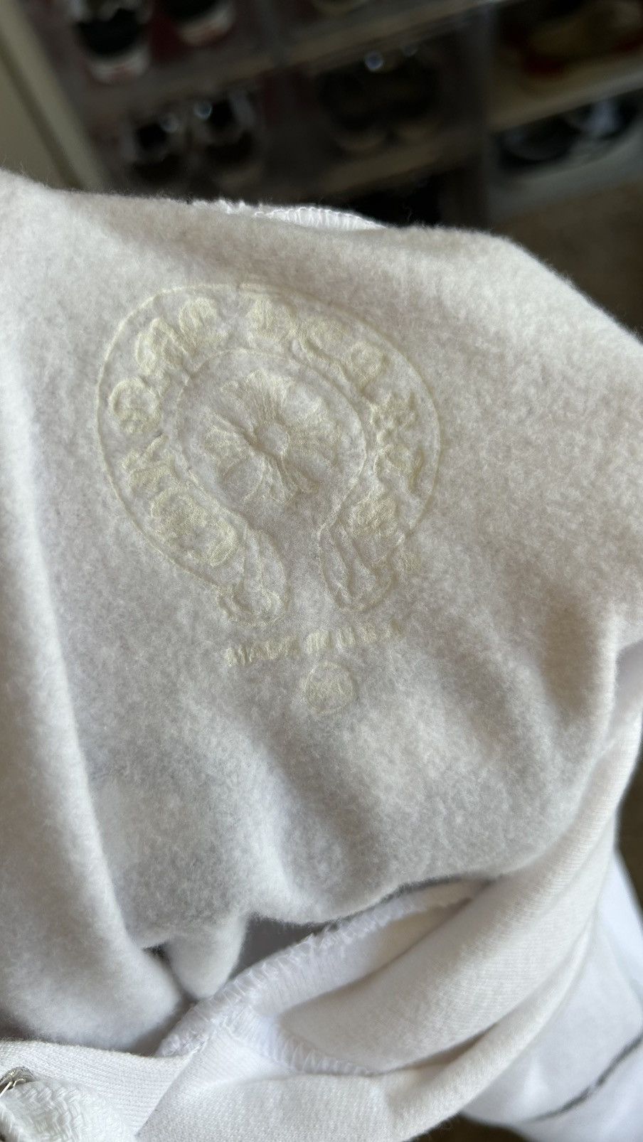 Chrome Hearts Chrome Hearts White Rolling Stones Hoodie Size US XXL / EU 58 / 5 - 10 Thumbnail