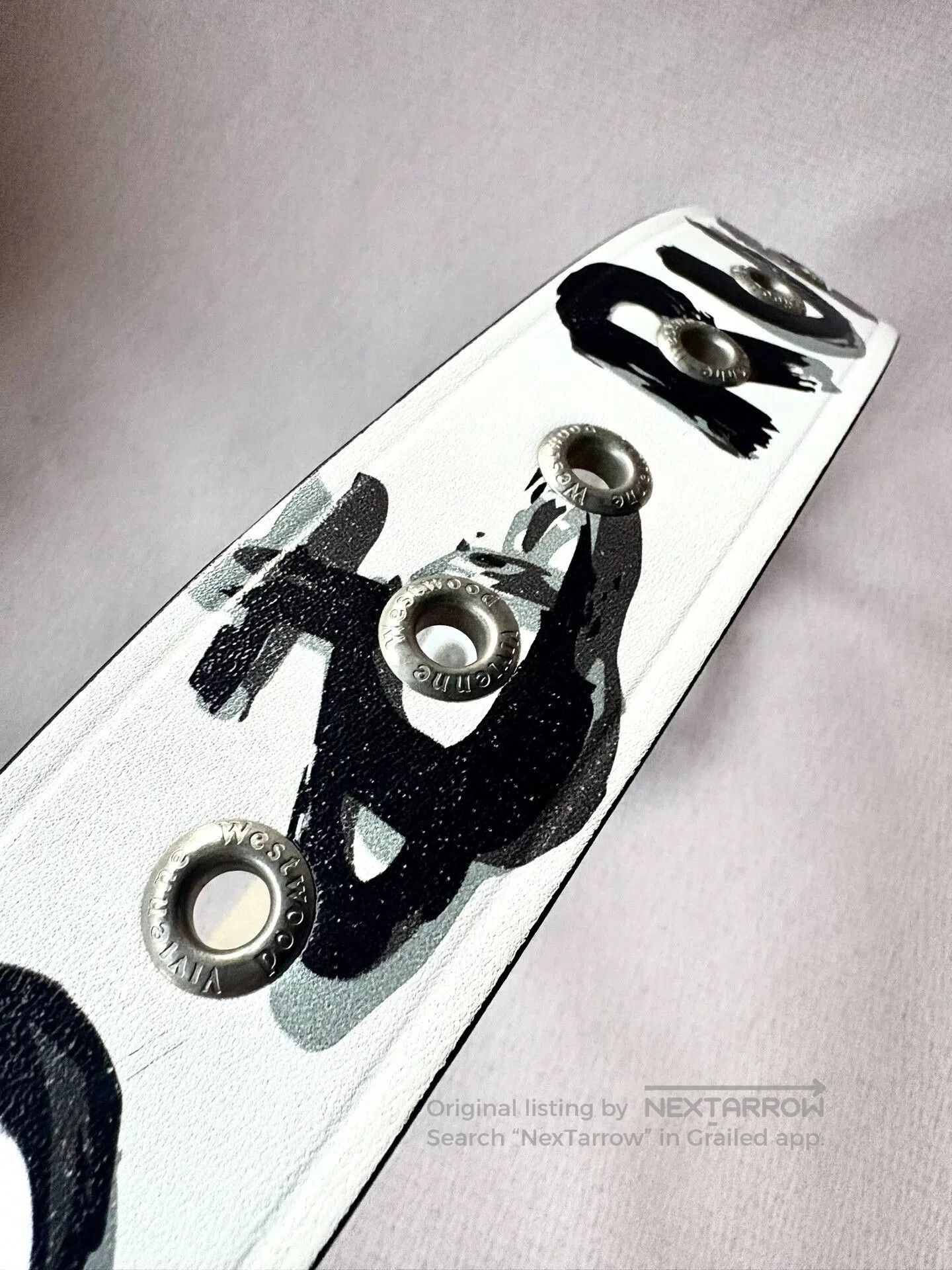Vivienne Westwood Vivienne Westwood Graffiti Belt. Size ONE SIZE - 7 Thumbnail
