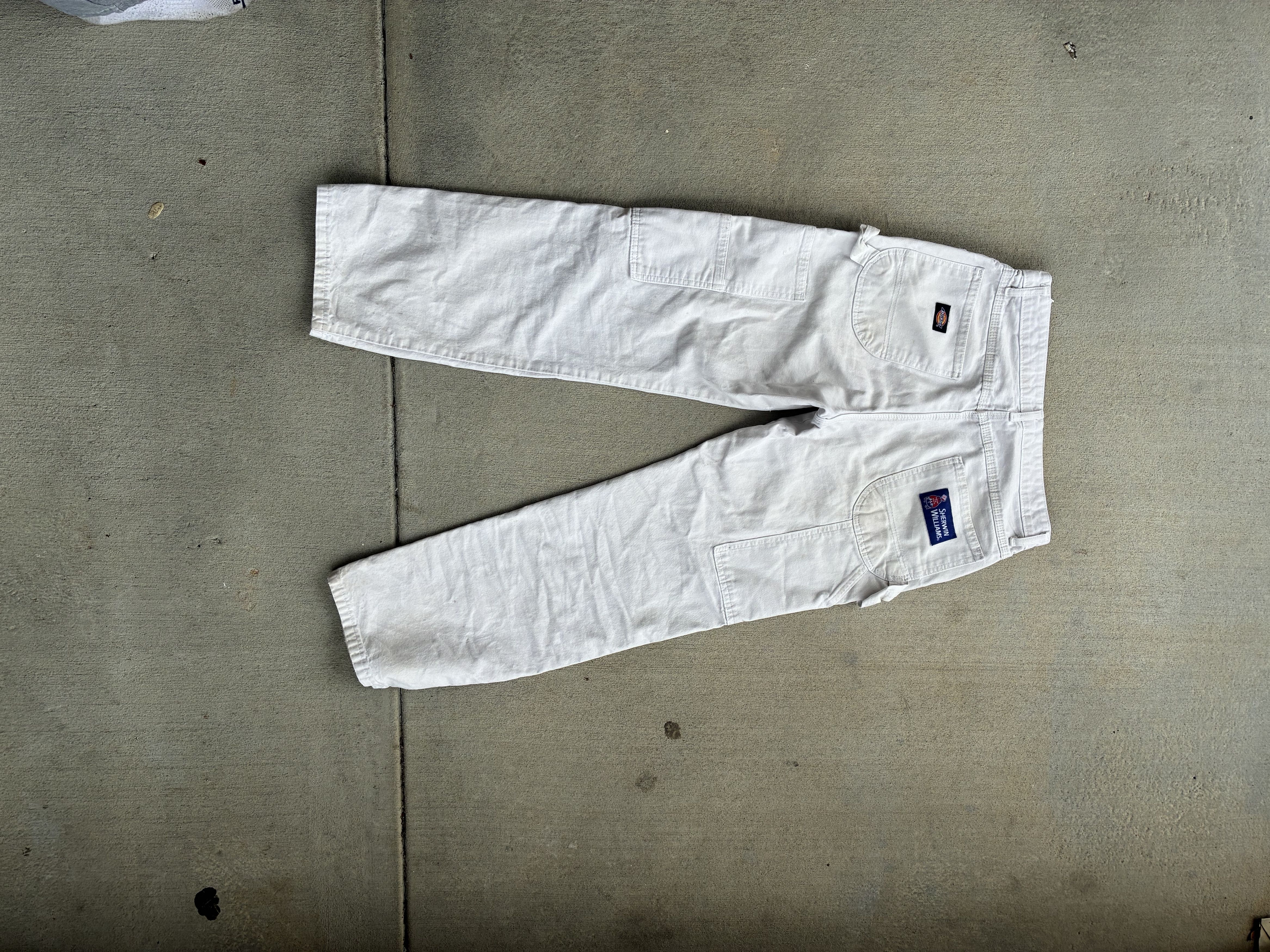 Dickies Dickies Men's White Bottoms Size US 32 / EU 48 - 1 Preview