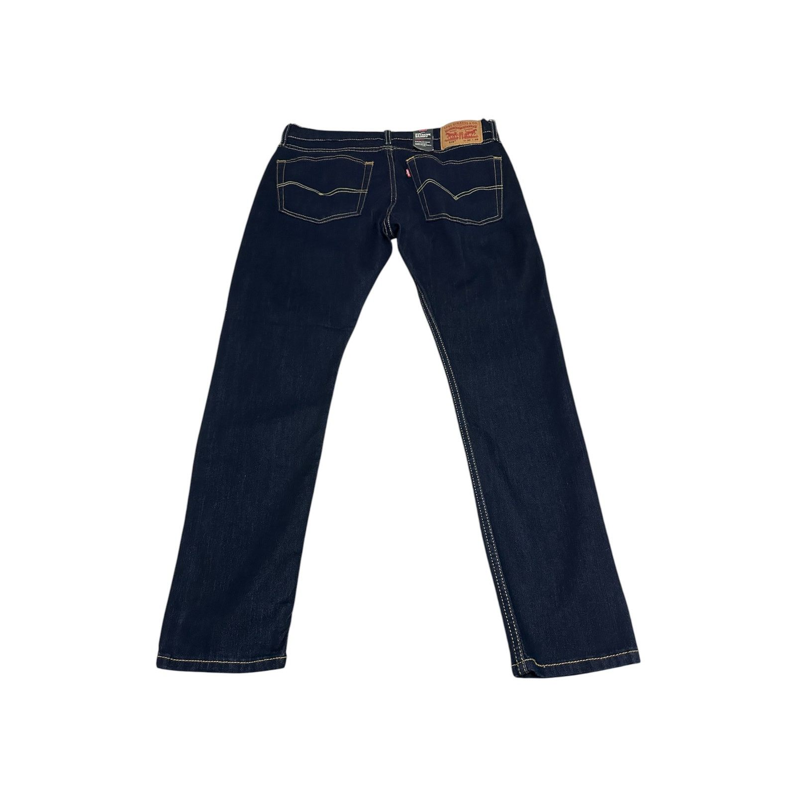 Levi's Levi’s 519 Extreme Skinny Dark Wash Denim Jeans 36x29 Size US 36 / EU 52 - 2 Thumbnail