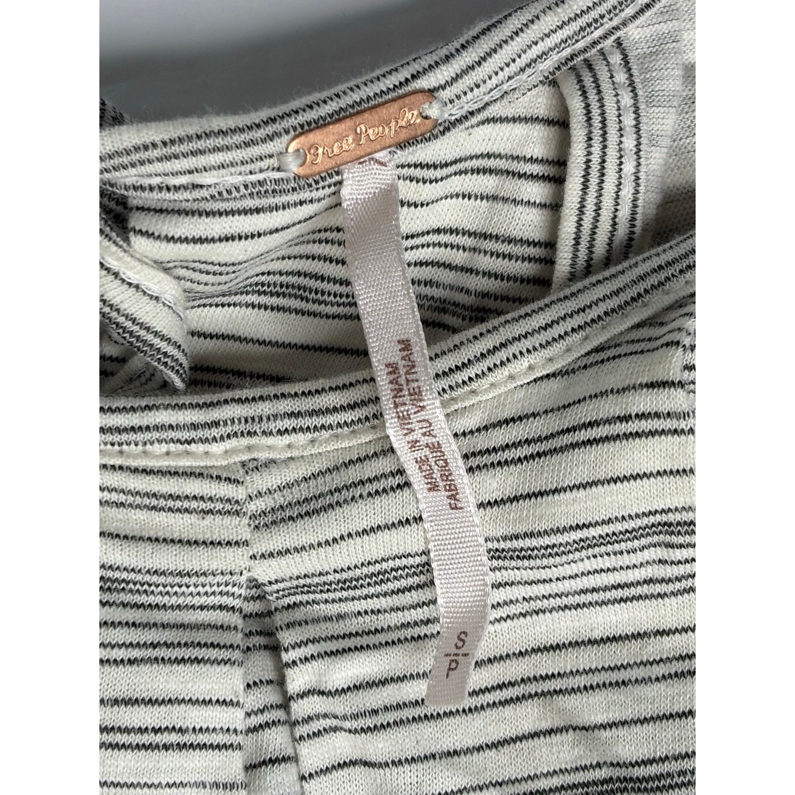 Free People Free People Turn it Up Striped High-low Tank Top SMALL NWT Size S / US 4 / IT 40 - 3 Thumbnail