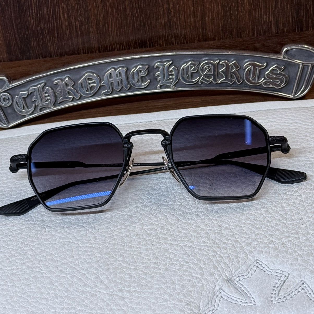 Chrome Hearts Chrome Hearts LUMP 1/1 ‘Dark Triad’ Sunglasses Size ONE SIZE - 1 Thumbnail
