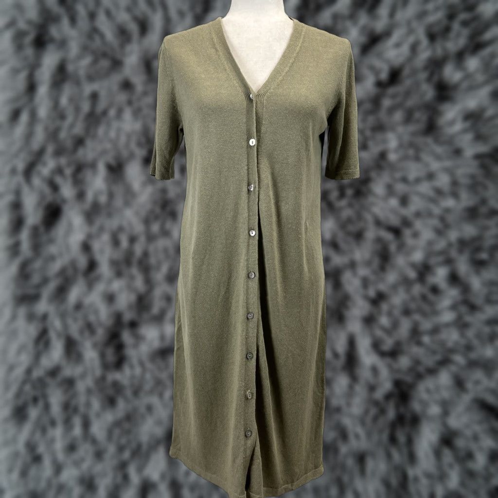 j jill green dress Green & Pink Floral Heather Midi Dress main image 0