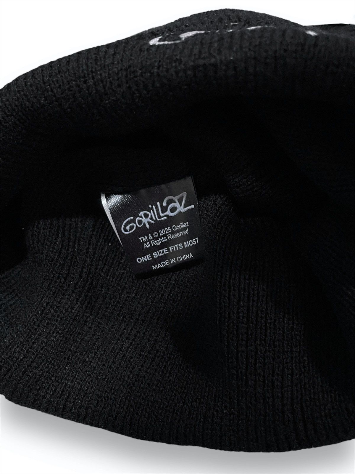Band Tees GORILLAZ LOGO BEANIE (2025) Size ONE SIZE - 4 Thumbnail