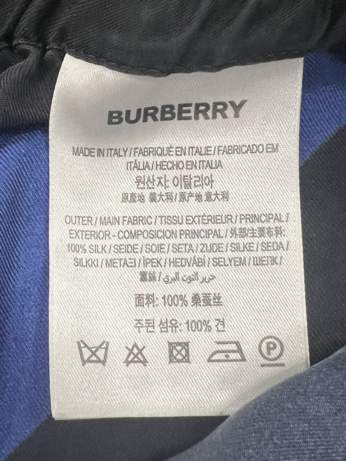Burberry Burberry Big Check Print Silk Pants Size US 34 / EU 50 - 4 Thumbnail
