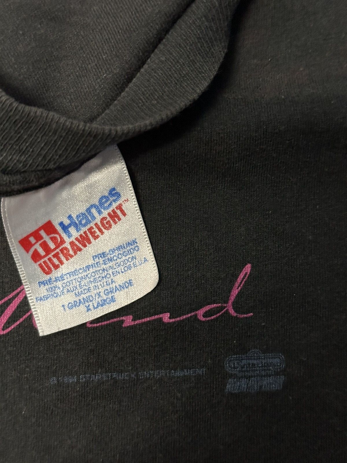 Band Tees × Rap Tees × Vintage Vintage Reba Read My Mind T-shirt Black T-shirt Back Print Size US XL / EU 56 / 4 - 7 Thumbnail