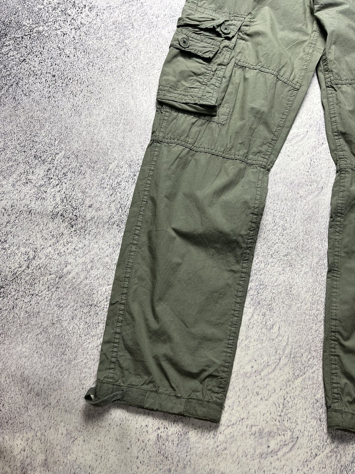 Other VINTAGE JAPANESE STYLE MULTI POCKET MILITARY CARGO PANTS Size US 34 / EU 50 - 12 Thumbnail