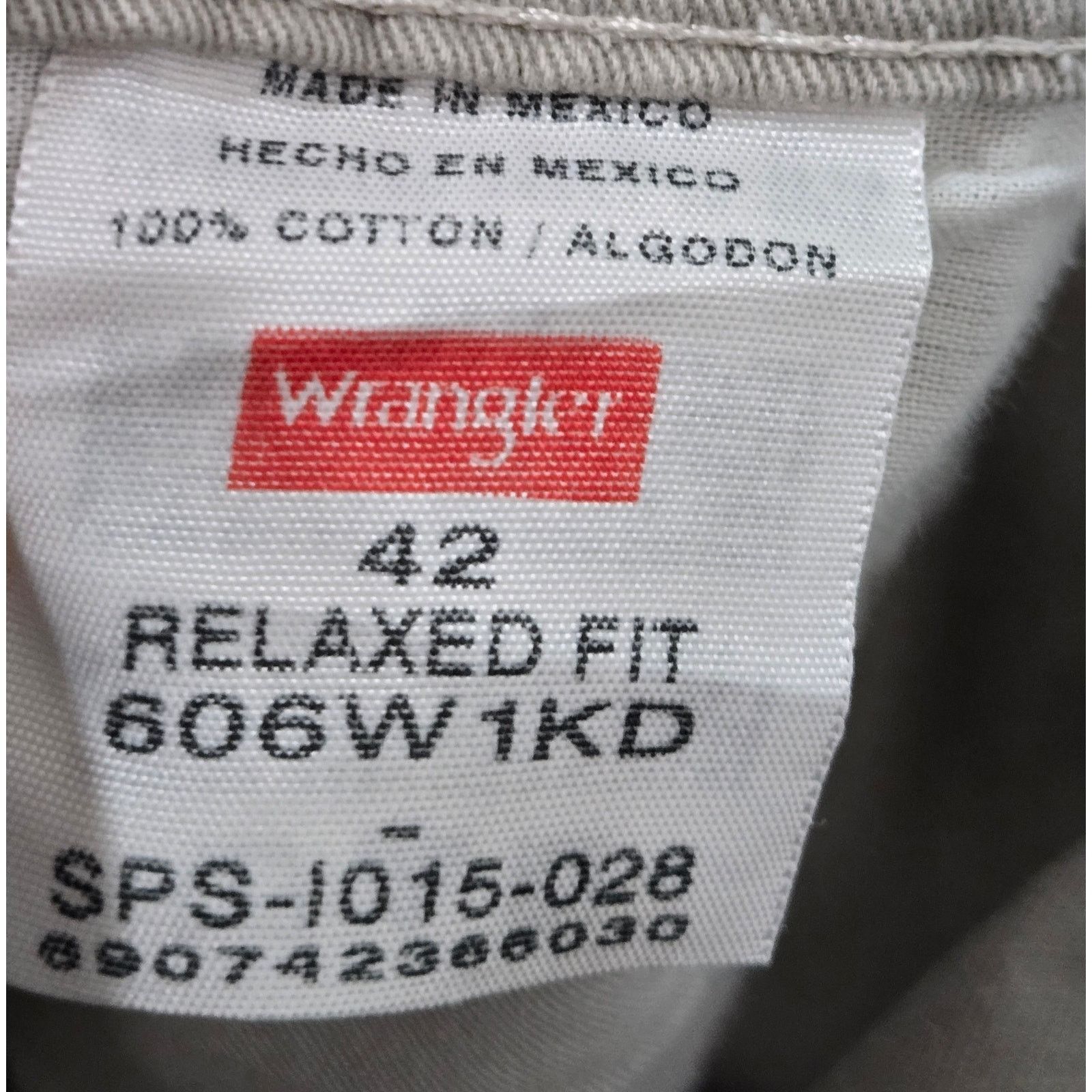 Wrangler Wrangler Tan Men's Jean Shorts 42 Relaxed Fit Lightweight Size US 42 / EU 58 - 4 Thumbnail