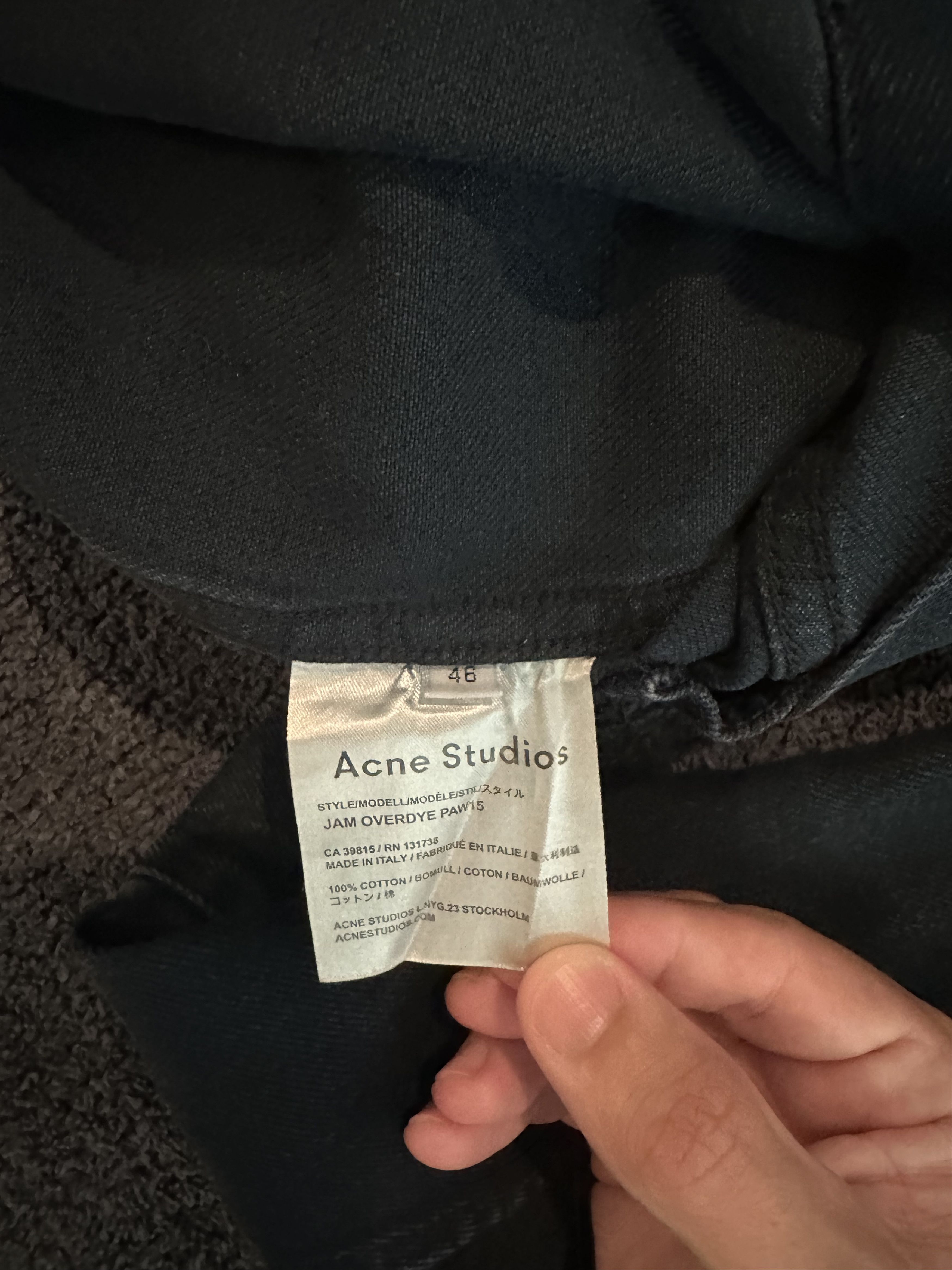 Acne Studios Acne Studios Indigo Trucker Denim Jacket Size US S / EU 44-46 / 1 - 4 Thumbnail